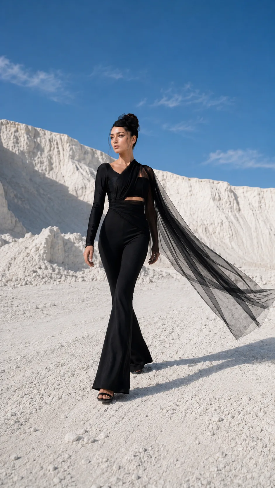 story fashion post 3 v7 اورال نونا مشکی - تصویر 1